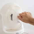 thumbnail image 7 of IRIS USA WOOZOO 360 Tilting Head Personal Circulator Fan, White,, 7 of 7