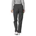 thumbnail image 5 of Adar Universal Women's Scrub Set - Warm-Up Scrub Jacket and Elastic Pull-On Pants - 902 - Pewter - XL, 5 of 7