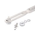 thumbnail image 4 of Unique Bargains Watch Back Cover Wrench Opener, 60mm Adjustable Chrome Steel, Silver Tone, 4 of 5