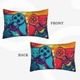 thumbnail image 2 of Gaeub Gaming Printed Pillow Case, Comfort Soft Hidden Zipper, Suitable for Sofa, Bedroom-14"x20", 2 of 6