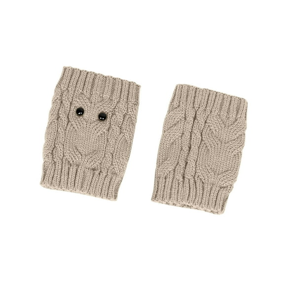 BZGTZT Women Winter Boot Cuffs Socks Cable Knitted Boot Cuffs Socks Short Knitted Leg Warmers Button Boot Toppers