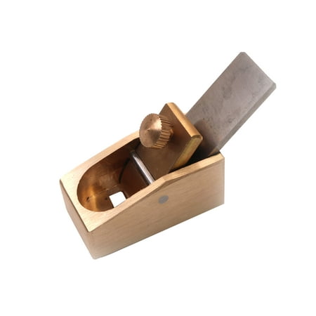 

CACAGOO Convex Curved Sole Woodworking Plane Cutter Brass Luthier Tool for Violin Viola Cello Wooden Instrument