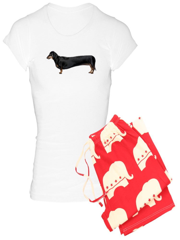 CafePress Dachshund Dog Women's Light Pajamas