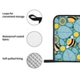 thumbnail image 6 of PUREYAH Oven Mitts And Pot Holders Sets, Kitchen Cartoon Bumble Bee Sunflower Oven Gloves Hot Pads Heat Resistant 4 Pieces, 6 of 6