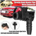 thumbnail image 2 of 2X Throttle Valve Thermostat Body Heater Pipe Hose Connector 55574685 55354565 for Cruze Sonic, 2 of 5