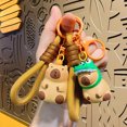 thumbnail image 3 of Creative Capibala Capybara Series Keychain Cartoon Cute Doll Couple Car Bag Key Chain Pendant Charming Capibala Keyring Gift, 3 of 4