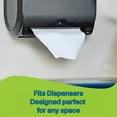 thumbnail image 3 of Pokanic Eco-Friendly Hand Towels, 6 Rolls, White, 8 Inch x 350 Ft, 1-Ply, Sustainable, 100% Recycled Fiber, 3 of 11