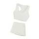 thumbnail image 2 of Conjunto de sujetador y pantalones cortos deportivos a escala 1/12 para vestirse, ligero, en miniatura, con estilo DIY. Blanco, 2 of 9