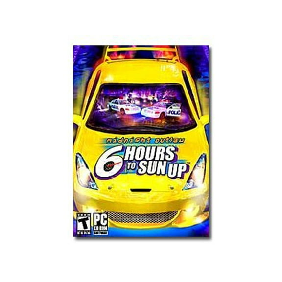 Midnight Outlaw: 6 Hours to Sun Up PC CD ~  Push Every Boundary...of your Car & of the Law