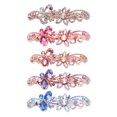 thumbnail image 6 of Masteelf Fancy Barrettes for Women Hair Barrettes Rhinestone Hair Clip Miss Bride Size 5, 6 of 8