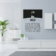 thumbnail image 3 of Houston Tranquility Base Here The Eagle Has Landed Quote Moon Neil Armstrong Design Vinyl Wall Sticker Wall Art Wall Decal Boys Girls Kids Room Design Bedroom Home Decoration Size(20x18 inch), 3 of 3