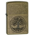 thumbnail image 1 of Zippo Tree of Life Pocket Lighter-Antique Brass Finish 29149, 1 of 5