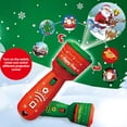 thumbnail image 4 of Tarmeek Christmas Ornaments Flashlight Christmas Projector Realistic 24 Patterns Santa Christmas Tree Education Toys for Boys and Girls,Kids Christmas Gifts Stocking Stuffers for Kids, 4 of 5