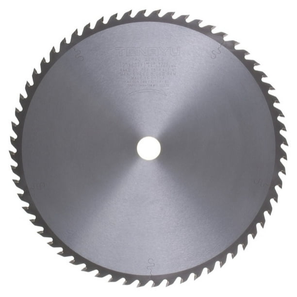 Tenryu PR-30560CBN 12" Table Saw Woodworking Blade 60T 1" Arbor