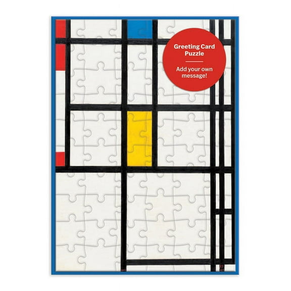 Moma Mondrian Greeting Card Puzzle (Other)