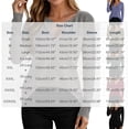 thumbnail image 3 of jjayotai Women's Soft V Neck Ribbed Knit Shirts Basic Long Sleeve Tops Comfortable Long Sleeve Shirts Tunic Blouse Clothes, 3 of 6