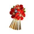 thumbnail image 4 of Japones Kimono Headwear Hanfu Cipa de cabello Central de cabello Accesorios para el cabello Niños Rojo, 4 of 8