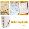 thumbnail image 4 of MOVTOTOP Portable Music Folder Daily Use A4 File Folder Clear File Folder Office Storage Folder, 4 of 8