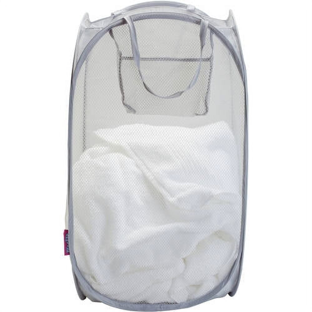 Woolite Pop-Up Laundry Hampers, White