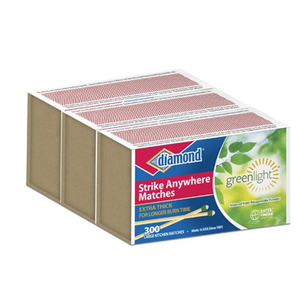 Fox Outdoor 57 595 Strike Anywhere Matches 3 Boxes Per Pack Walmart Com Walmart Com