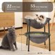 thumbnail image 5 of Cama Doble para Gatos JUNSPOW Gris Transpirable para 2 Gatos, 5 of 6