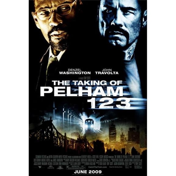 Pop Culture Graphics The Taking of Pelham 123 Movie Poster - 11 x 17