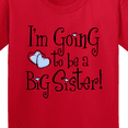 thumbnail image 4 of Inktastic Heart New Big Sister Youth T-Shirt, 4 of 5