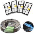 thumbnail image 3 of Kit de cepillos de repuesto, piezas de repuesto compatibles con iRobot Roomba serie 800, 860, 870, 880, 890 y 900, 960, 980, paquete de 14 JM  Accesorios para aspiradoras, 3 of 5