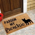thumbnail image 2 of Dsscvnef Welcome Sign Doormat for Dog Lovers Bull Dogs Pet Owner Non Entry Rug Home Mat, 2 of 4