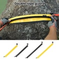 thumbnail image 4 of CSChome Wear-resistant Rope Cover Rope Cover Portable Anti-Wear Protector Sleeve with Fastener Foldable for Climbing, 4 of 7