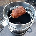 thumbnail image 4 of Fourchettes de Rôtissoire Portables en Acier Inoxydable Fourchettes de Barbecue au Charbon de Bois Poulet Grill Viande Rôtie Outil de Fourchette de Barbecue, 4 of 5