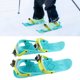thumbnail image 3 of Mini Patines De Esquí, Patines De Hielo Cortos Portátiles, Tablas De Esquí Ajustables, Patines De Esquí Cortos Para Niños, Se Fijan A Botas De Esquí Para Pendientes De, 3 of 7