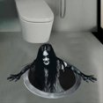 thumbnail image 2 of Halloween Floor Wall Decal, Long Hair Female Horror Wall Sticker, 2 of 5