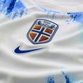thumbnail image 4 of Youth Nike Erling Haaland White Norway National Team 2024 Away Replica Jersey, 4 of 6