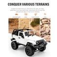 thumbnail image 4 of Control F1 RC Car 1/14 Scale Remote Control Truck 4WD 2.4GHz Off Road RC Trucks 30km/h High Speed Vehicle Crawler with LED Light RC Racing Car for Kids Adults, 4 of 7
