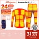 thumbnail image 2 of Chaqueta térmica con control por aplicación para hombres y mujeres, ropa interior térmica, traje de esquí, ropa con calefacción eléctrica USB, camisa de pesca de invierno, 24 áreas, 2 of 4