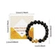 thumbnail image 3 of Pisexur Belleza Maquillaje Pulsera de cuentas Pixiu doradas para Feng Shui y riqueza, equilibrando los cinco y armonizando la energía.para mujeres y hombres, 3 of 9