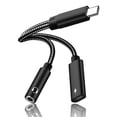 thumbnail image 1 of Adaptador de auriculares Samsung Galaxy S24 USB C a audio de 3,5 mm, 1 of 7