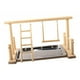 thumbnail image 5 of 2pcs s Bird Playground Wood Perch Soporte de Gimnasio para Bandeja de material acero, 5 of 8