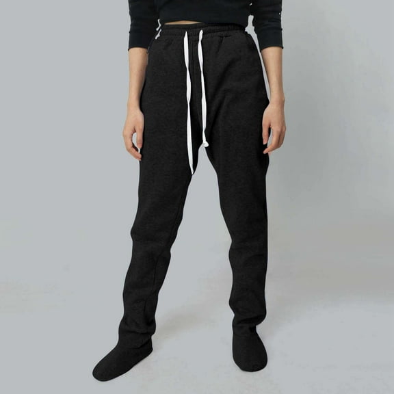 SNKSDGM Women's Plus Womens Dress Pants Wide Legged Work Pants Women Petite Green Women's Solid Color Autumn and Winter Casual Pants with Thick Velvet and Elastic Waist Bag and Leg Pants