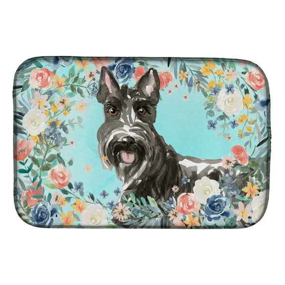 Scottish Terrier Dish Drying Mat