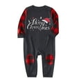 thumbnail image 4 of Nituyy Family Matching Christmas Cartoon Printed Pajamas Sleepwear Sets, 4 of 4