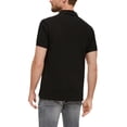 thumbnail image 3 of s.Oliver Polo para hombre - básico, cuello polo, algodón, liso Negro 2XL (XX-Large), 3 of 4