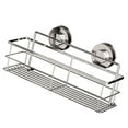 thumbnail image 2 of Toystoory Soporte de almacenamiento de acero inoxidable Recableght, ventosa, estante de montaje en pared para baño profundo, soporte para Gel de ducha y Juegos de accesorios de baño Toystoory HA3388-00B, 2 of 6