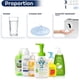 thumbnail image 4 of Dispensador de jabón automático de 1000 ml, dispensador de jabón montado en la pared con sensor infrarrojo sin contacto, dispensador de jabón recargable por USB para baño de cocina, 4 of 5