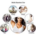 thumbnail image 5 of Wireless Posture Support Bra Front Closure Breathable Underwear For Women Yoga, 5 of 5