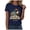 Navy, variant on CAICJ98 250 Anniversary USA Shirt Womens 250th Short Sleeve Flag Eagle Graphic American Patriotic Faith Wear Birthday Women's T Shirts (Sky Blue,XL)