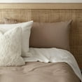 thumbnail image 2 of Bouclair Beige Wales Waffle Duvet Cover Set Queen, 2 of 3