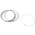 thumbnail image 1 of pieza 20 Unids Plata Metal 18 "Collar De Cordón De Cadena Gargantilla De Alambre Craft Bulk Hugo Joyas, 1 of 6