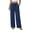 03-Navy Blue, variant on Womens Palazzo Pants, Wide Leg Flowy Drawstring High Waisted, Lightweight Lounge Office Beach Clothes 2026 Light Yellow X-Large